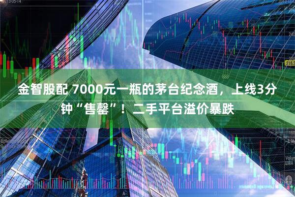 金智股配 7000元一瓶的茅台纪念酒,上线3分钟“售罄”!二手平台溢价暴跌
